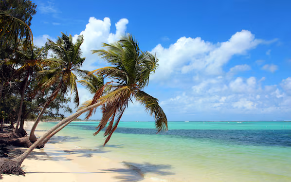 Bavaro Beach near Dreams Cap Cana Resort & Spa with expansive white sand shoreline and crystal-clear Caribbean waters