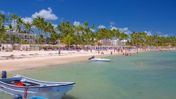 Cabeza de Toro Beach near Dreams Cap Cana Resort & Spa with serene shoreline and clear turquoise waters
