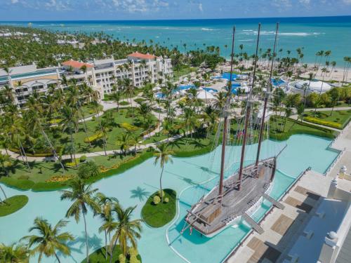 Iberostar Grand Bavaro adults-only all-inclusive resort with beachfront pools and luxury colonial-style architecture in Punta Cana.